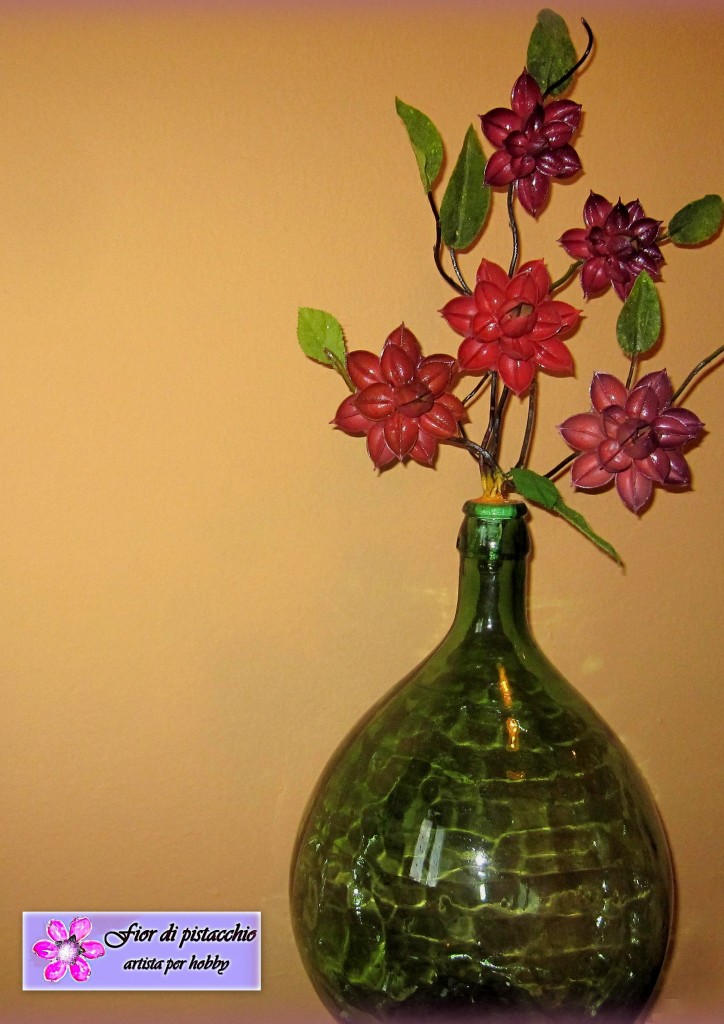 Arredamento casa decorazioni vasi con fiori fatti a mano for Arredamento regalo
